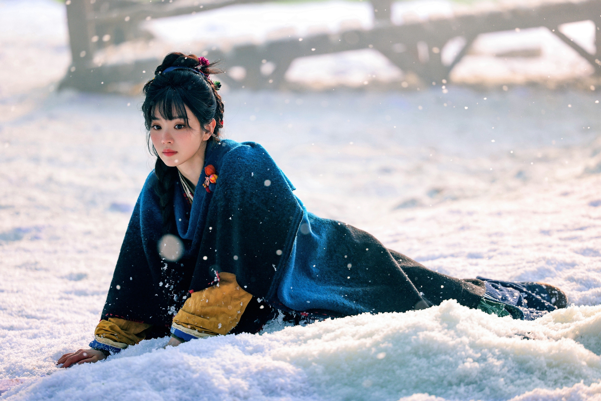 "Nữ thần tuyết trắng" đẹp nhất Trung Quốc đ&acirc;y rồi: Nhan sắc thi&ecirc;n sứ gi&aacute;ng trần, đ&atilde; sang c&ograve;n thơ l&agrave;m sao chịu nổi- Ảnh 7.