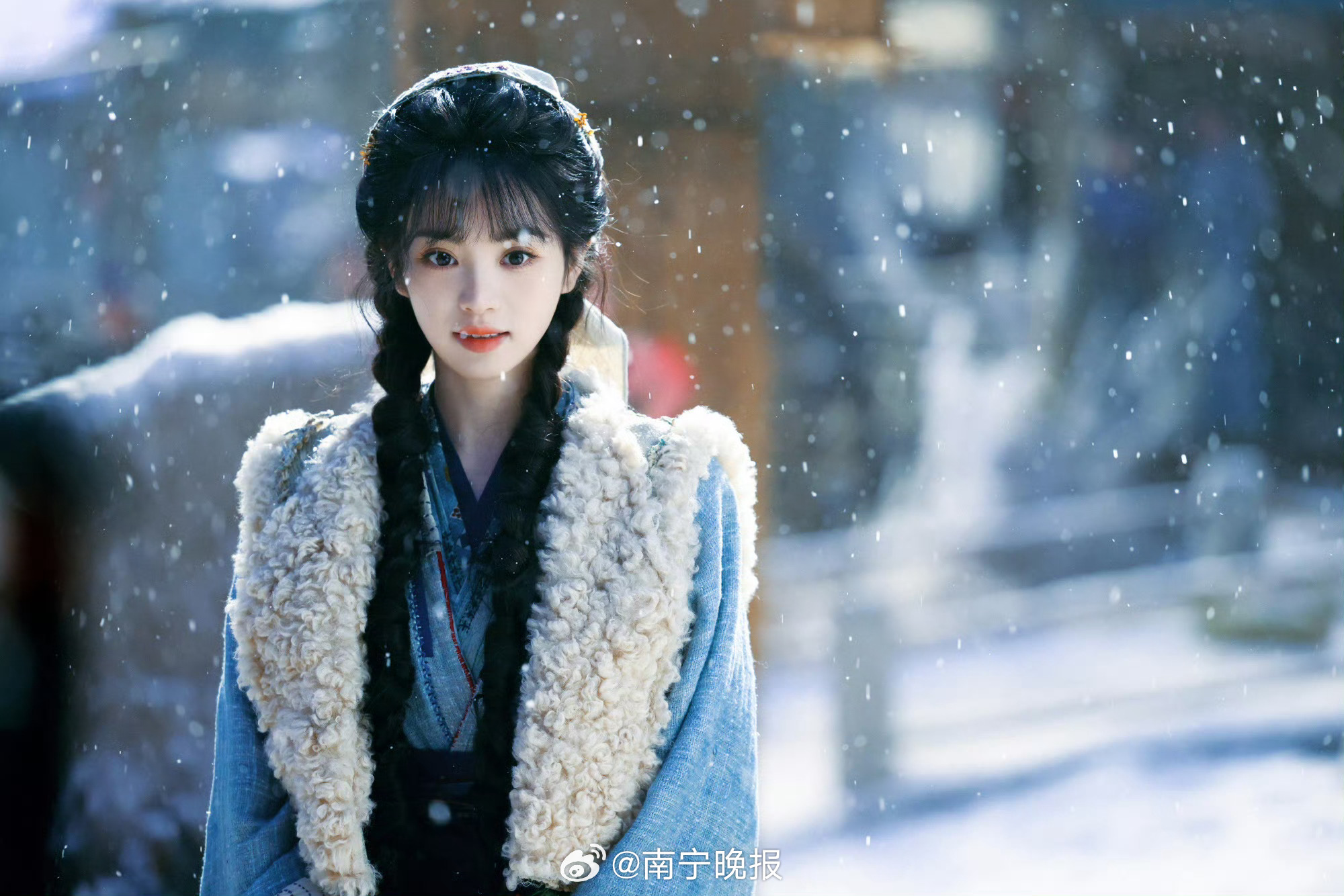 "Nữ thần tuyết trắng" đẹp nhất Trung Quốc đ&acirc;y rồi: Nhan sắc thi&ecirc;n sứ gi&aacute;ng trần, đ&atilde; sang c&ograve;n thơ l&agrave;m sao chịu nổi- Ảnh 1.