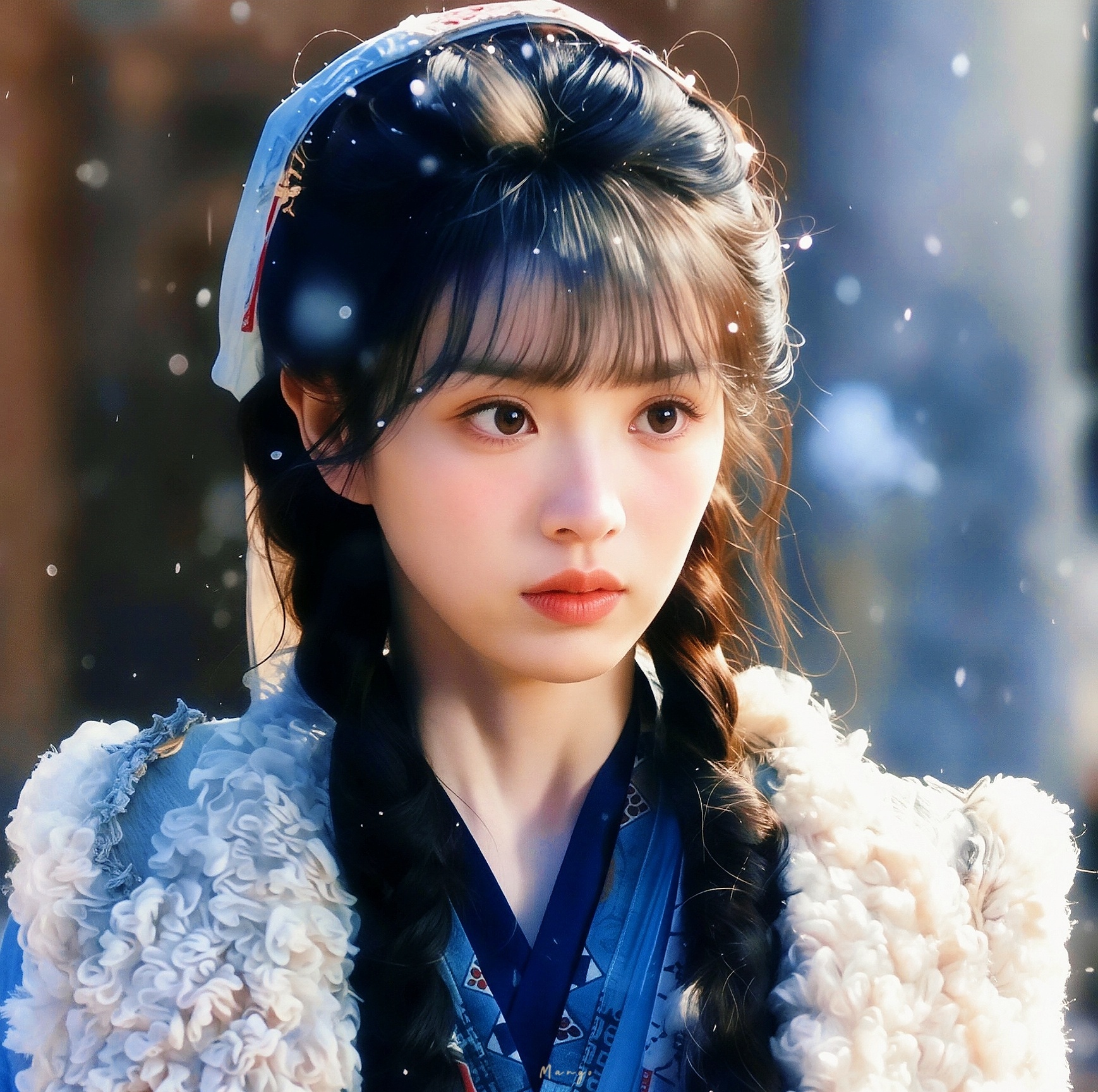 "Nữ thần tuyết trắng" đẹp nhất Trung Quốc đ&acirc;y rồi: Nhan sắc thi&ecirc;n sứ gi&aacute;ng trần, đ&atilde; sang c&ograve;n thơ l&agrave;m sao chịu nổi- Ảnh 4.