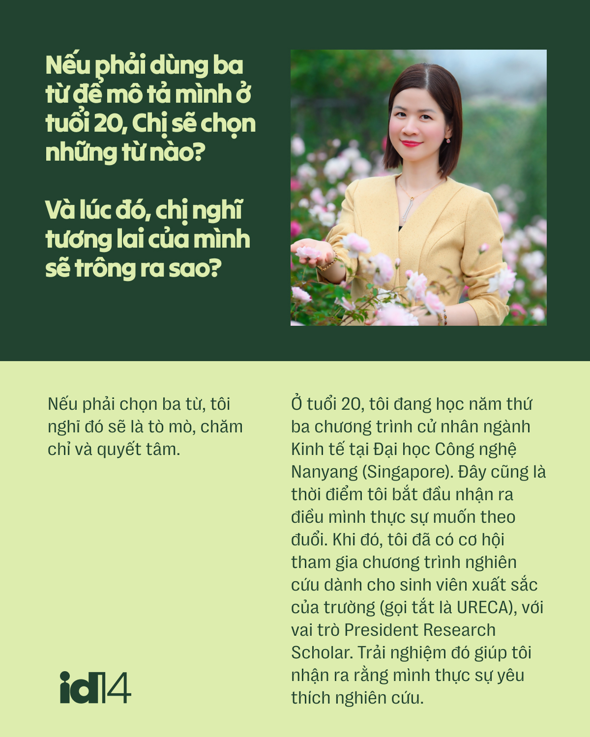 Từ cô gái say mê nghiên cứu đến Giám đốc điều hành Quỹ VinFuture: Đừng quá lo nếu tuổi 20 chưa biết mình sẽ đi đâu- Ảnh 2. Từ cô gái say mê nghiên cứu đến Giám đốc điều hành Quỹ VinFuture: Đừng quá lo nếu tuổi 20 chưa biết mình sẽ đi đâu- Ảnh 2.