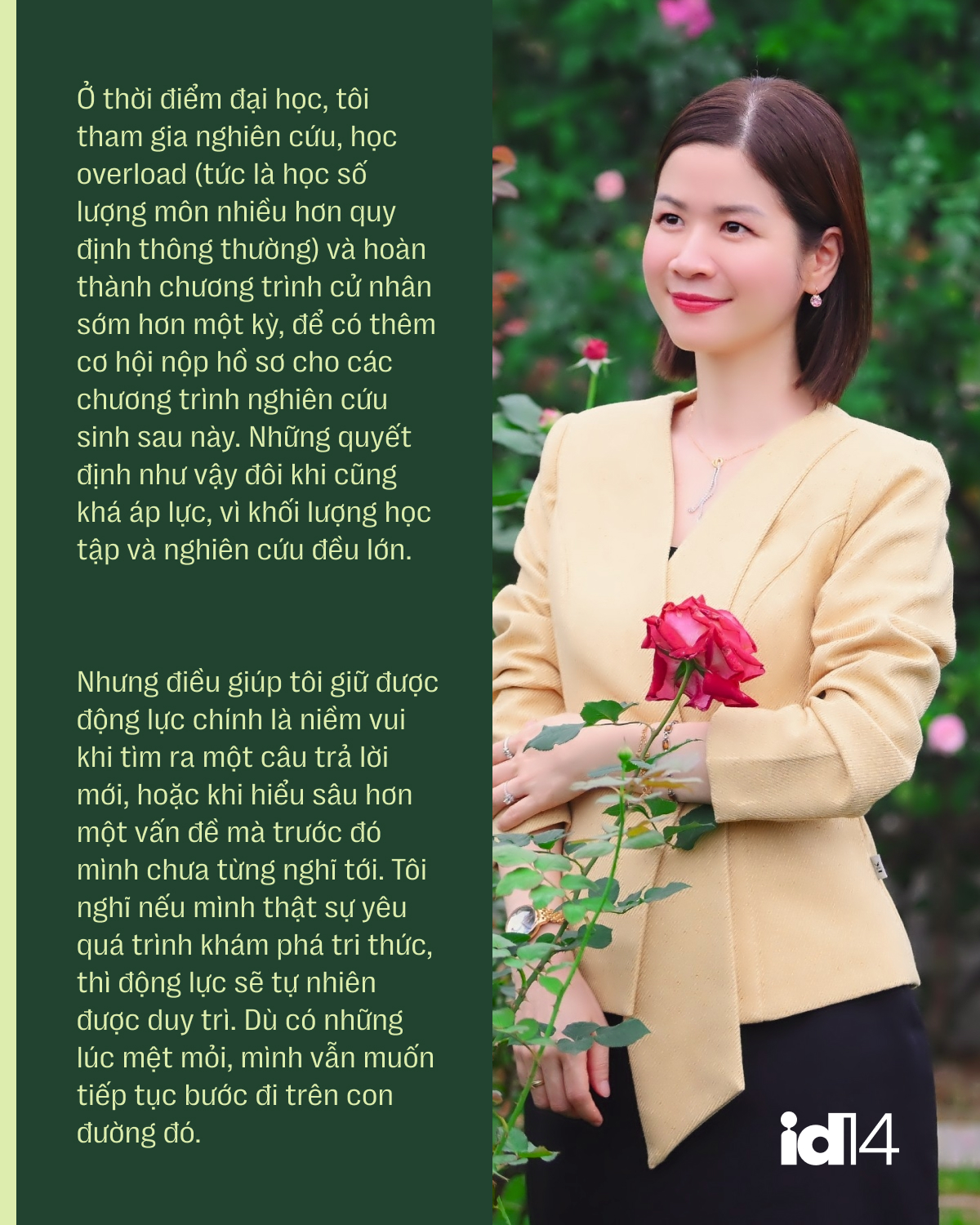 Từ cô gái say mê nghiên cứu đến Giám đốc điều hành Quỹ VinFuture: Đừng quá lo nếu tuổi 20 chưa biết mình sẽ đi đâu- Ảnh 3. Từ cô gái say mê nghiên cứu đến Giám đốc điều hành Quỹ VinFuture: Đừng quá lo nếu tuổi 20 chưa biết mình sẽ đi đâu- Ảnh 3.