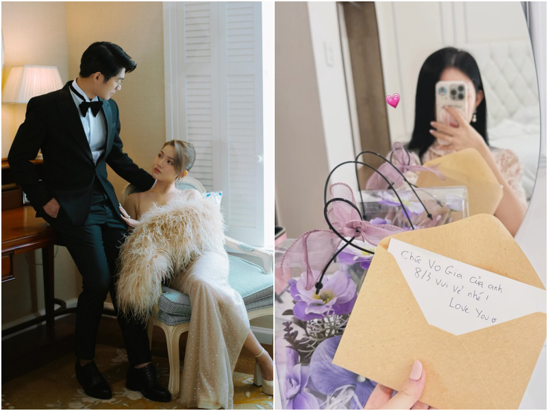 8/3 ai cũng khoe qu&agrave;, ri&ecirc;ng hội mỹ nh&acirc;n gi&agrave;u sụ tranh thủ flex lu&ocirc;n nhan sắc lấn lướt cả hoa- Ảnh 16.