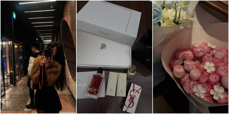 8/3 ai cũng khoe qu&agrave;, ri&ecirc;ng hội mỹ nh&acirc;n gi&agrave;u sụ tranh thủ flex lu&ocirc;n nhan sắc lấn lướt cả hoa- Ảnh 18.