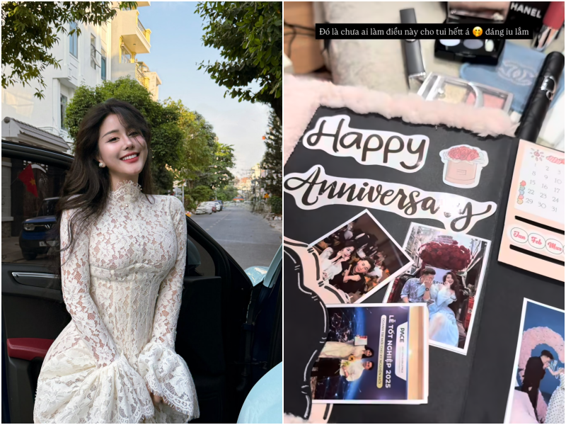 8/3 ai cũng khoe qu&agrave;, ri&ecirc;ng hội mỹ nh&acirc;n gi&agrave;u sụ tranh thủ flex lu&ocirc;n nhan sắc lấn lướt cả hoa- Ảnh 10.