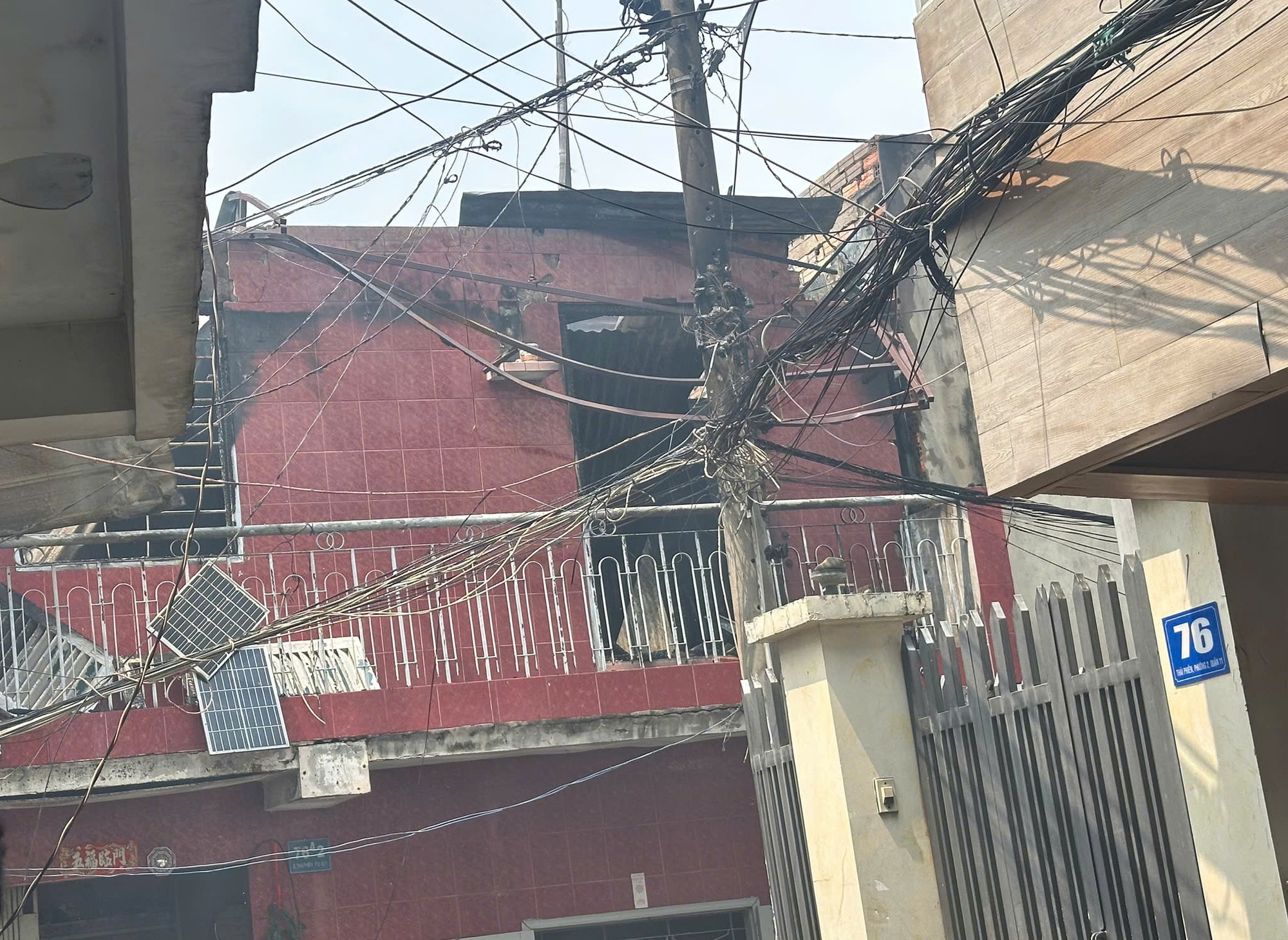 Ch&aacute;y lớn nh&agrave; d&acirc;n ở phường Minh Phụng, TPHCM- Ảnh 5.