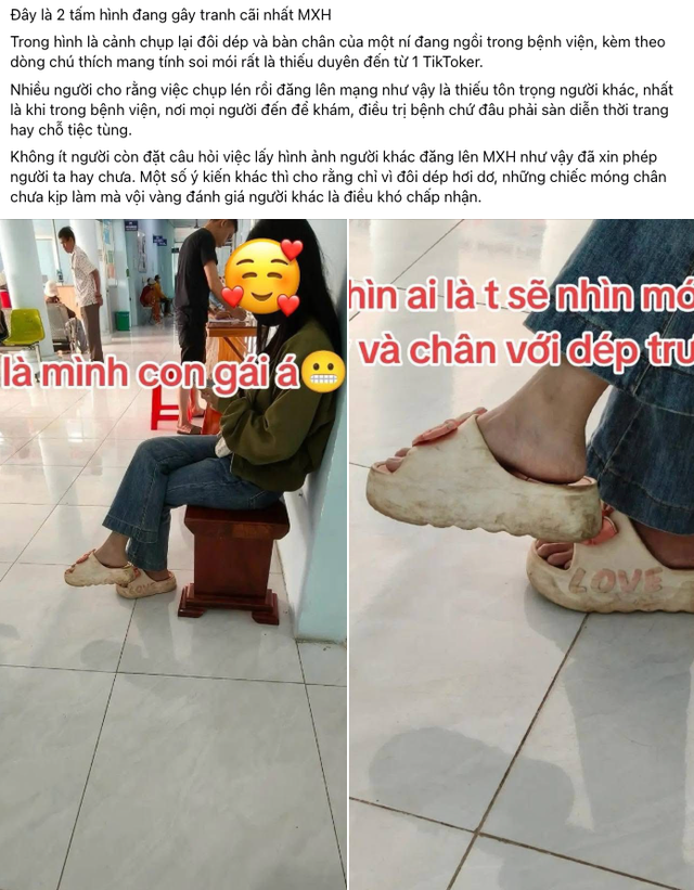 Vụ chụp l&eacute;n c&ocirc; g&aacute;i ở bệnh viện để b&ecirc;u rếu: Nơi gi&agrave;nh giật sự sống đ&acirc;u phải s&agrave;n diễn thời trang m&agrave; đ&ograve;i lộng lẫy?- Ảnh 1.
