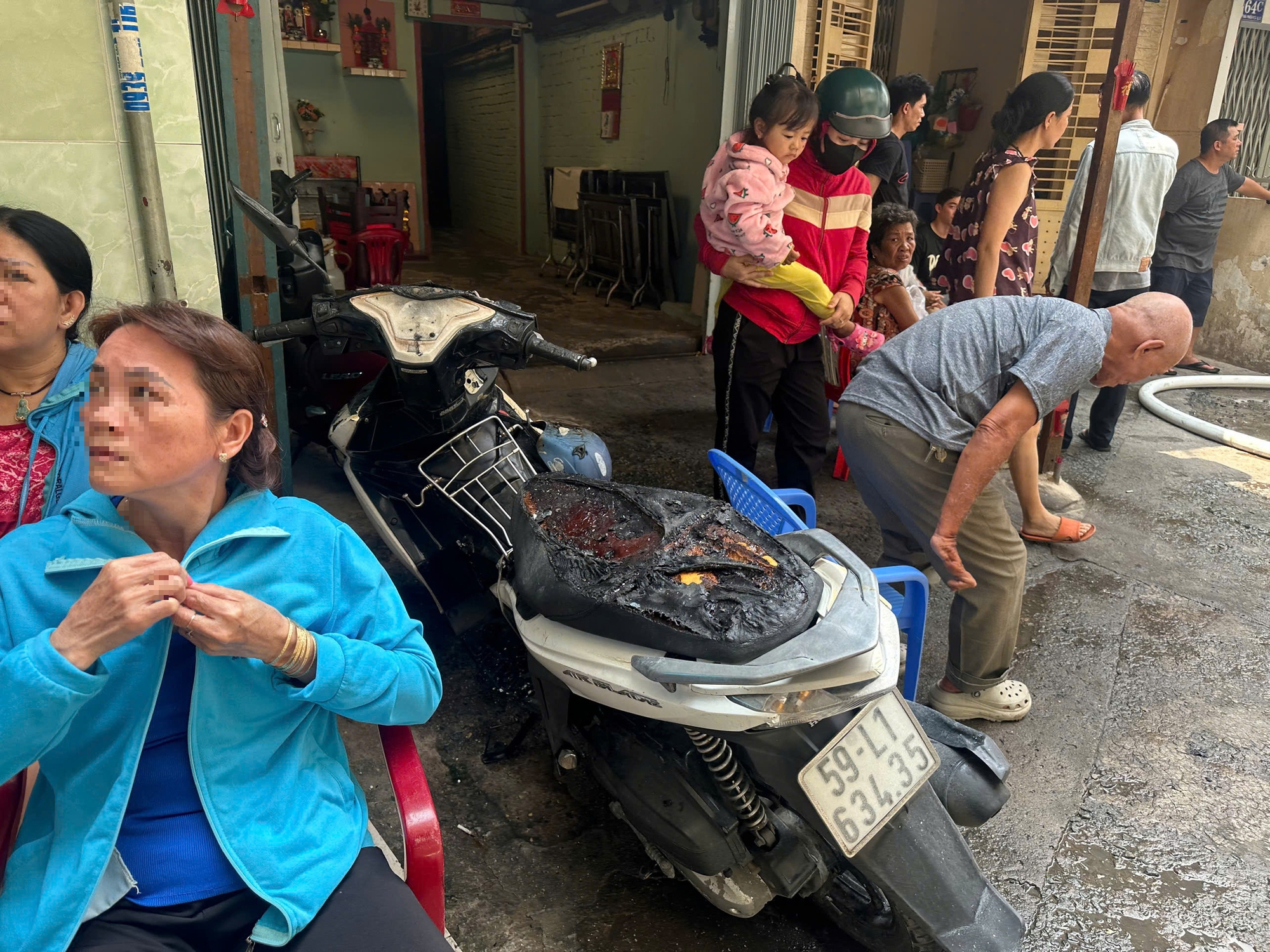 Ch&aacute;y lớn nh&agrave; d&acirc;n ở phường Minh Phụng, TPHCM- Ảnh 6.