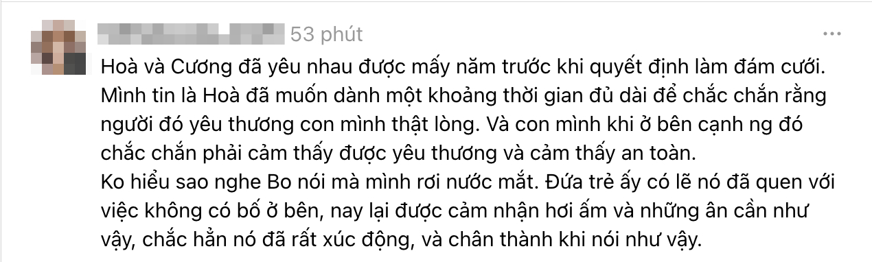 &ldquo;V&igrave; bố l&agrave; bố m&igrave;nh m&agrave; mẹ&rdquo; - bao nhi&ecirc;u y&ecirc;u thương mới đủ để b&eacute; Bo n&oacute;i được c&acirc;u n&agrave;y?- Ảnh 8.