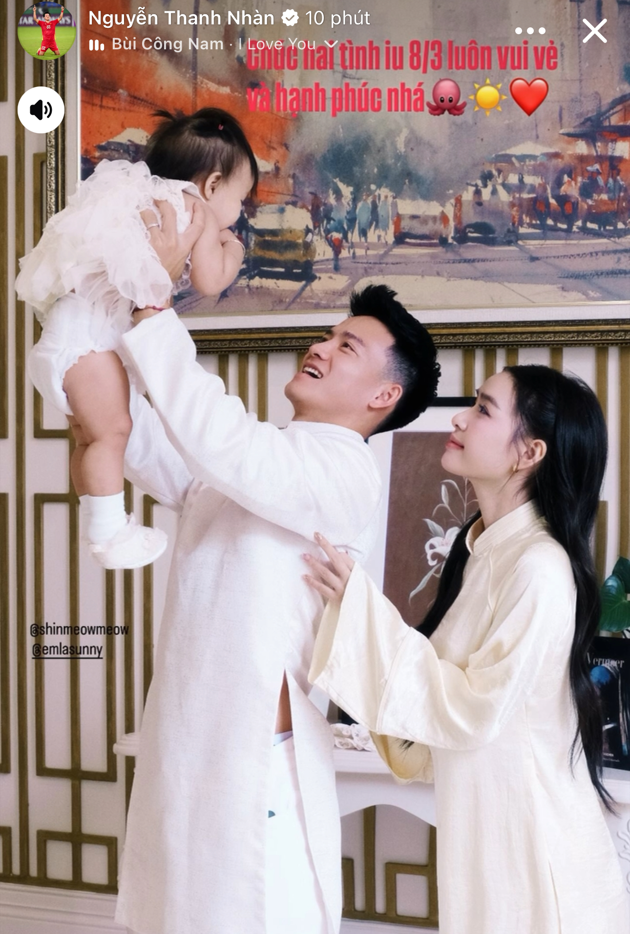 Ng&agrave;y 8/3: Đ&igrave;nh Bắc chuẩn "con nh&agrave; người ta" b&ecirc;n mẹ, gia đ&igrave;nh B&ugrave;i Tiến Dũng v&agrave; vợ mẫu t&acirc;y mới chiếm "spotlight"- Ảnh 4.