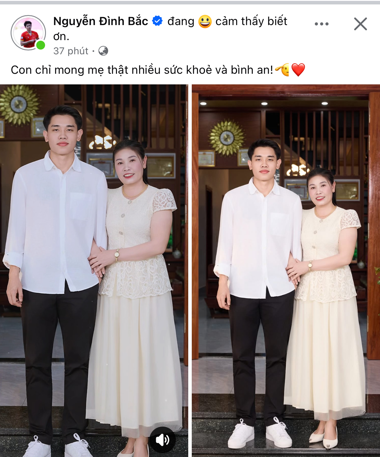 Ng&agrave;y 8/3: Đ&igrave;nh Bắc chuẩn "con nh&agrave; người ta" b&ecirc;n mẹ, gia đ&igrave;nh B&ugrave;i Tiến Dũng v&agrave; vợ mẫu t&acirc;y mới chiếm "spotlight"- Ảnh 1.