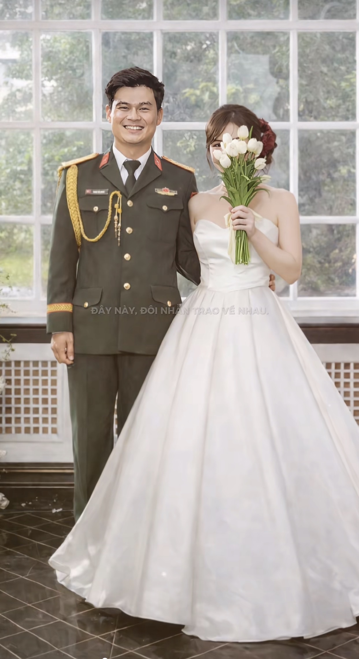 Ảnh cưới của Ho&agrave; Minzy v&agrave; Đại u&yacute; qu&acirc;n đội?- Ảnh 1.