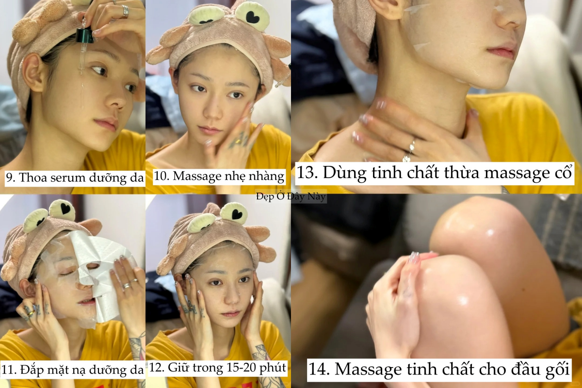 C&ocirc; n&agrave;ng n&agrave;y c&oacute; c&aacute;ch dưỡng da 18 bước, &aacute;p dụng 2 lần mỗi tuần gi&uacute;p da thăng hạng vượt bậc- Ảnh 3.