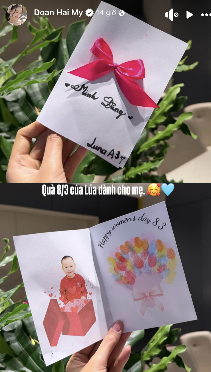 Do&atilde;n Hải My g&acirc;y sốt với nhan sắc trong veo chuẩn tiểu thư H&agrave; th&agrave;nh, khoe m&oacute;n qu&agrave; 8/3 đẹp nhất, người tặng kh&ocirc;ng phải Đo&agrave;n Văn Hậu- Ảnh 4.