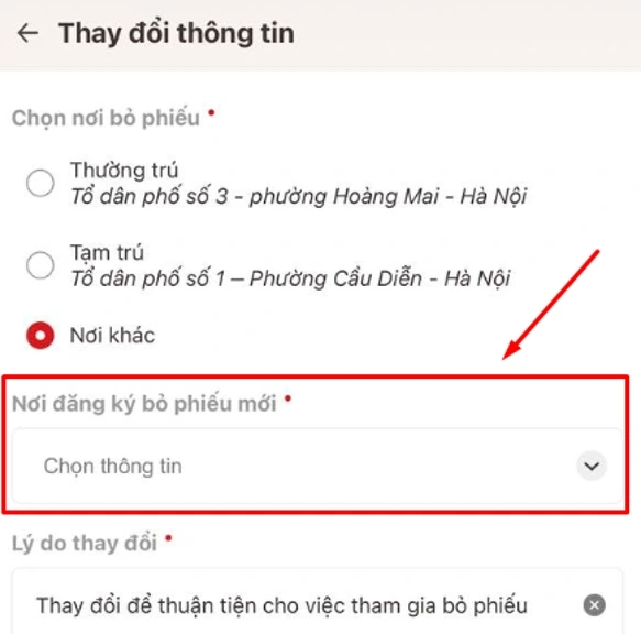 C&aacute;ch tra cứu khu vực bỏ phiếu, danh s&aacute;ch ứng cử vi&ecirc;n đại biểu Quốc hội ngay tr&ecirc;n VNeID- Ảnh 2.
