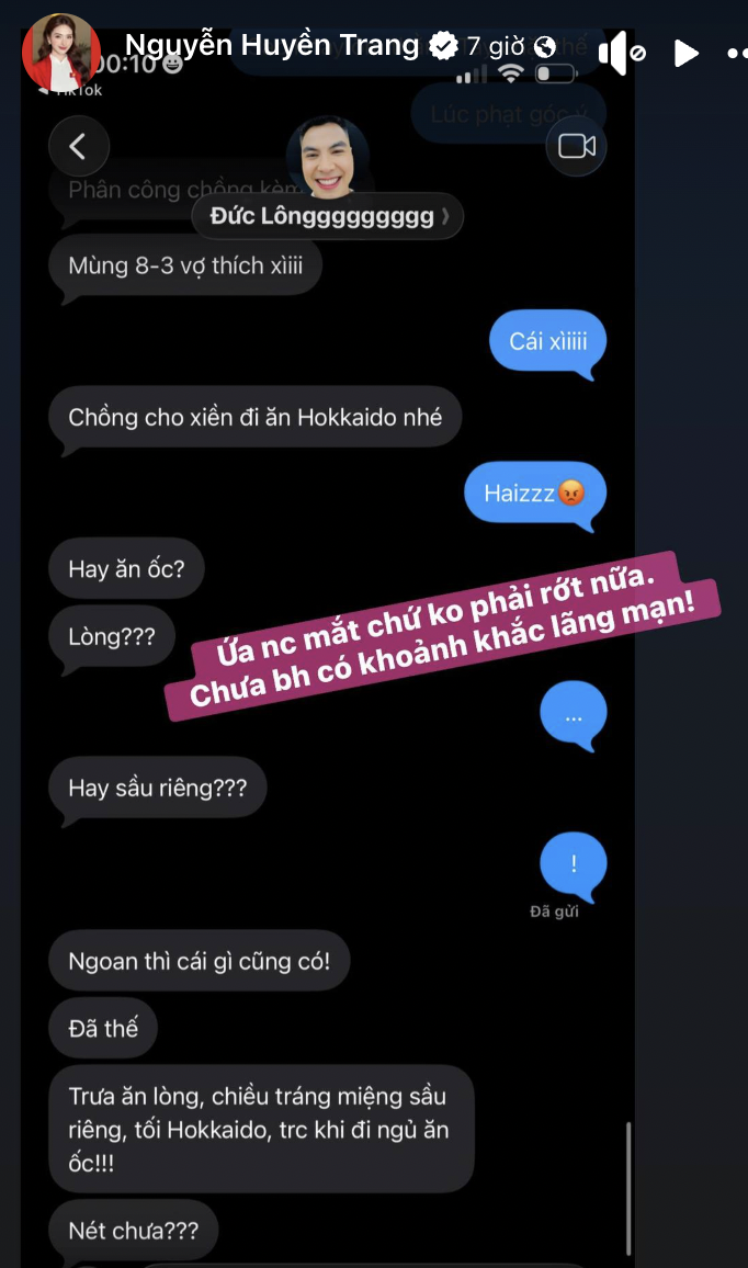 MC Huyền Trang M&ugrave; Tạt ứa nước mắt v&igrave; m&oacute;n qu&agrave; 8.3 của chồng sắp cưới - tuyển thủ Phạm Đức Huy- Ảnh 2.