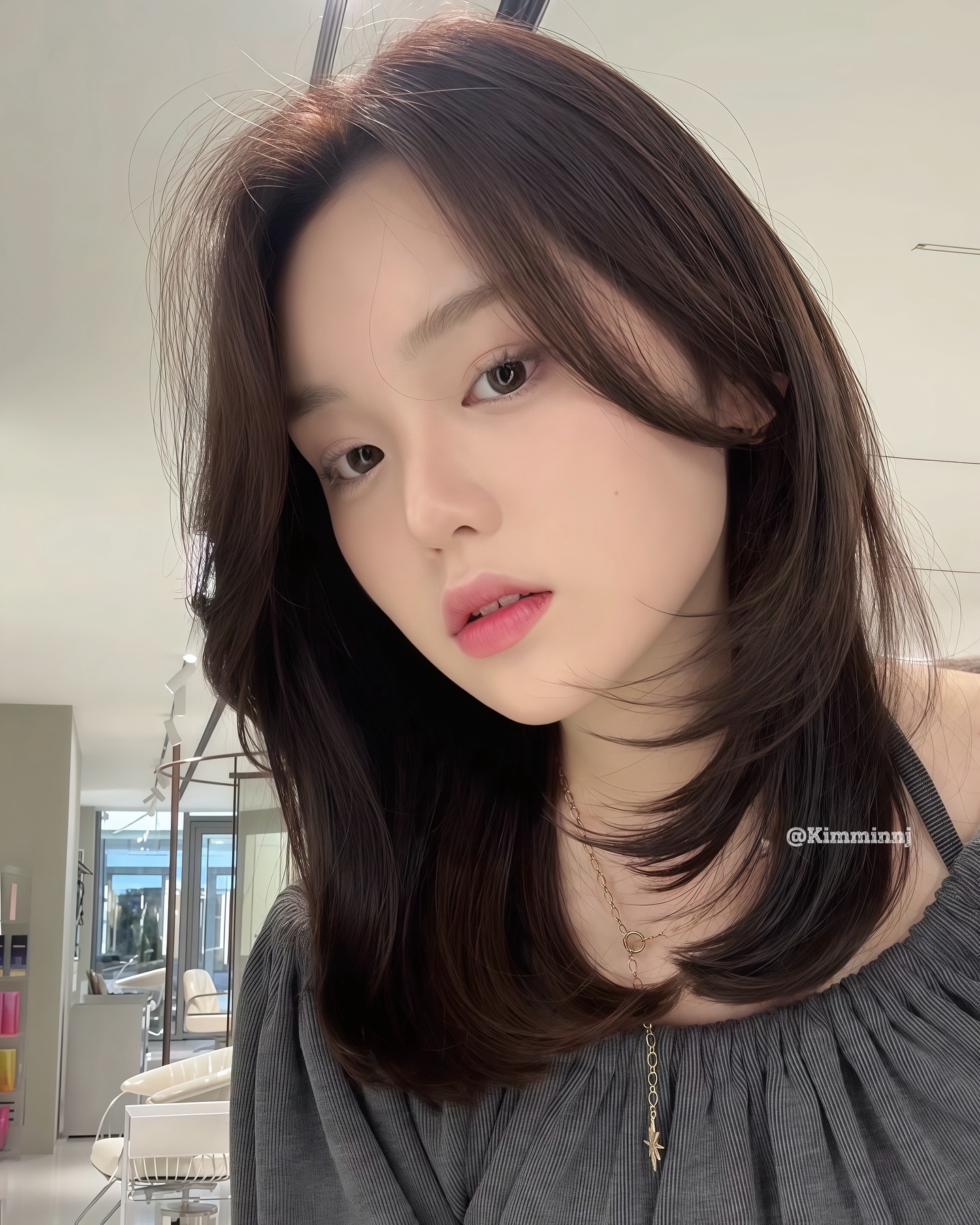 Để t&oacute;c d&agrave;i m&atilde;i cũng ch&aacute;n, chị em n&ecirc;n đổi sang t&oacute;c ngang vai v&igrave; c&oacute; 4 kiểu trẻ xinh v&agrave; n&acirc;ng tầm nhan sắc- Ảnh 1.