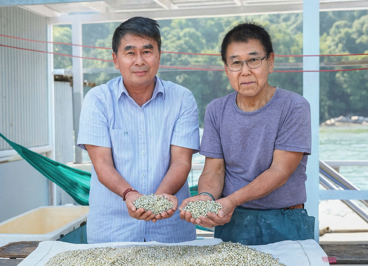 Sau biến cố si&ecirc;u b&atilde;o, l&atilde;o n&ocirc;ng Việt nu&ocirc;i &ldquo;kho b&aacute;u&rdquo; dưới nước, mỗi năm thu về 150 tỷ đồng- Ảnh 1.