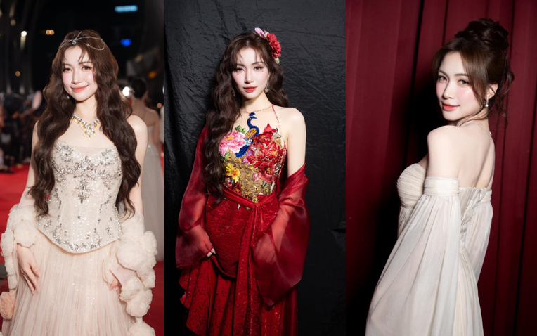 H&ograve;a Minzy da trắng mịn kh&ocirc;ng tỳ vết: Rất chăm d&ugrave;ng 3 m&oacute;n nước l&agrave; "bảo bối" chống gi&agrave;, vừa đẹp da, &ldquo;gọt&rdquo; d&aacute;ng lại khỏe xương khớp- Ảnh 1.