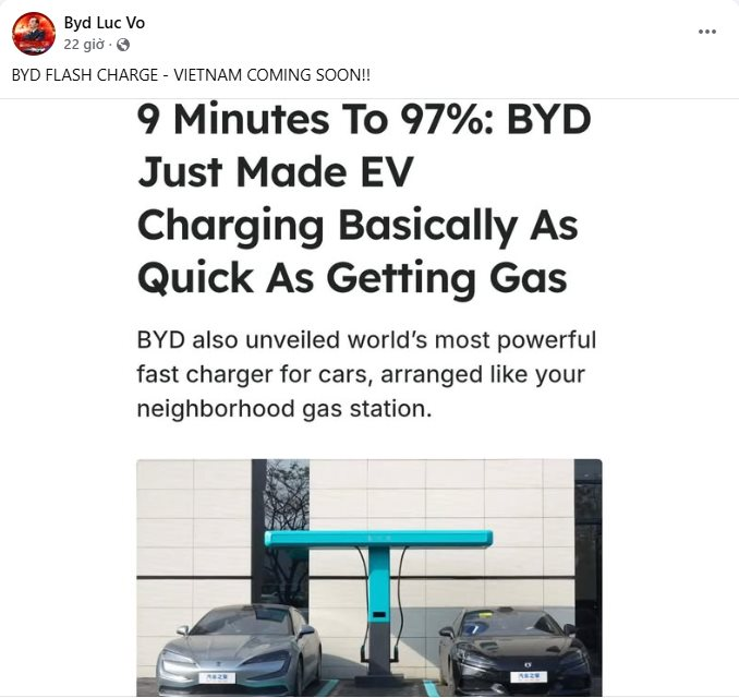 Ph&aacute;t minh của Trung Quốc l&agrave;m rung chuyển ng&agrave;nh xe điện: sạc nhanh như đổ xăng, sắp c&oacute; mặt tại Việt Nam?- Ảnh 2.