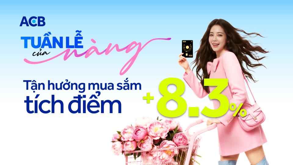 Kh&ocirc;ng thể bỏ qua: Ưu đ&atilde;i &ldquo;sinh lời&rdquo; 8/3 của ACB chỉ c&ograve;n 3 ng&agrave;y- Ảnh 1.