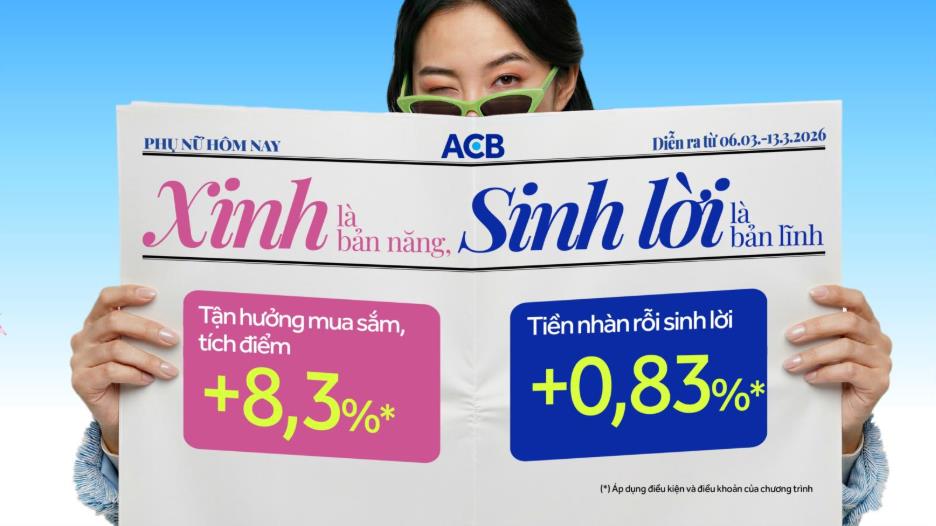 Kh&ocirc;ng thể bỏ qua: Ưu đ&atilde;i &ldquo;sinh lời&rdquo; 8/3 của ACB chỉ c&ograve;n 3 ng&agrave;y- Ảnh 2.