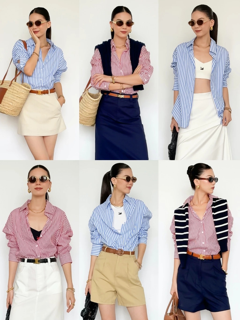 Mỹ nữ chỉ diện &aacute;o sơ mi + quần short m&agrave; "ph&aacute;t s&aacute;ng" trong đ&aacute;m đ&ocirc;ng- Ảnh 13.