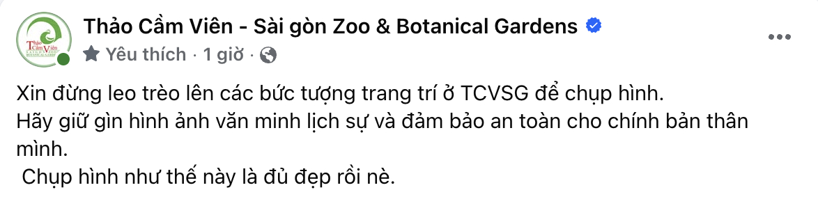 Thảo Cầm Vi&ecirc;n nhắc kh&eacute;o du kh&aacute;ch- Ảnh 1.