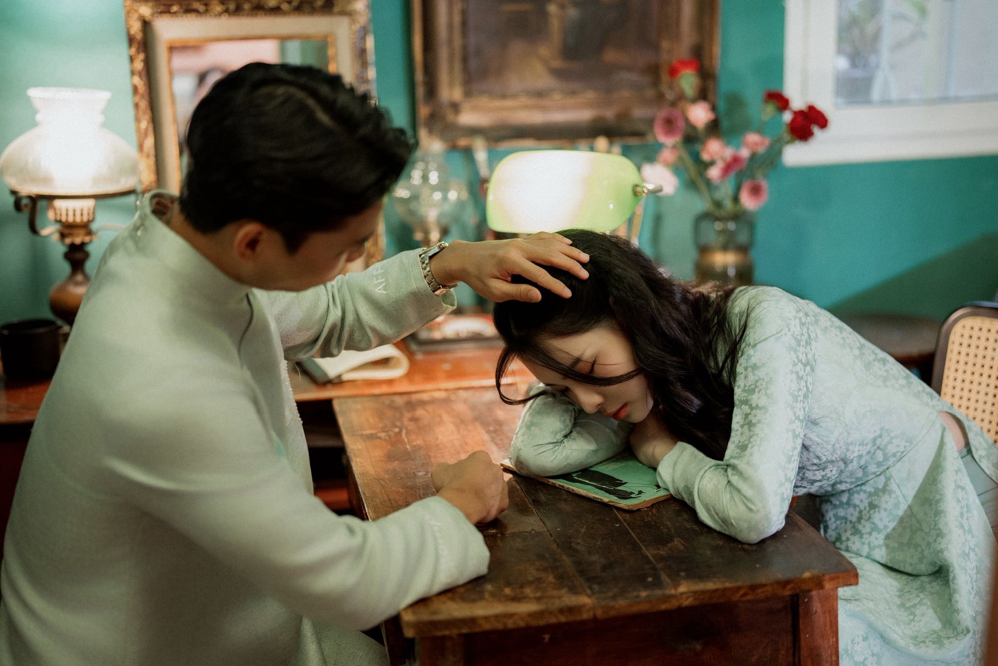 Chuyện t&igrave;nh của Văn Thanh v&agrave; bạn g&aacute;i gymer hơn tuổi: Ch&agrave;ng l&agrave; ng&ocirc;i sao b&oacute;ng đ&aacute;, n&agrave;ng kiếm tiền cực đỉnh- Ảnh 7.