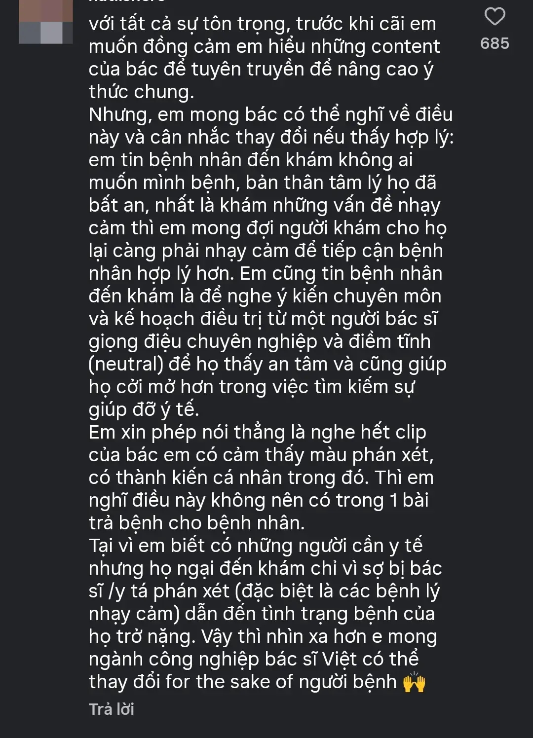Video b&aacute;c sĩ kh&aacute;m phụ khoa đọc to bệnh &aacute;n của c&ocirc; g&aacute;i nhiễm 5 tu&yacute;p HPV, c&ograve;n hỏi "sợ chưa": B&ugrave;ng nổ tranh luận- Ảnh 3.