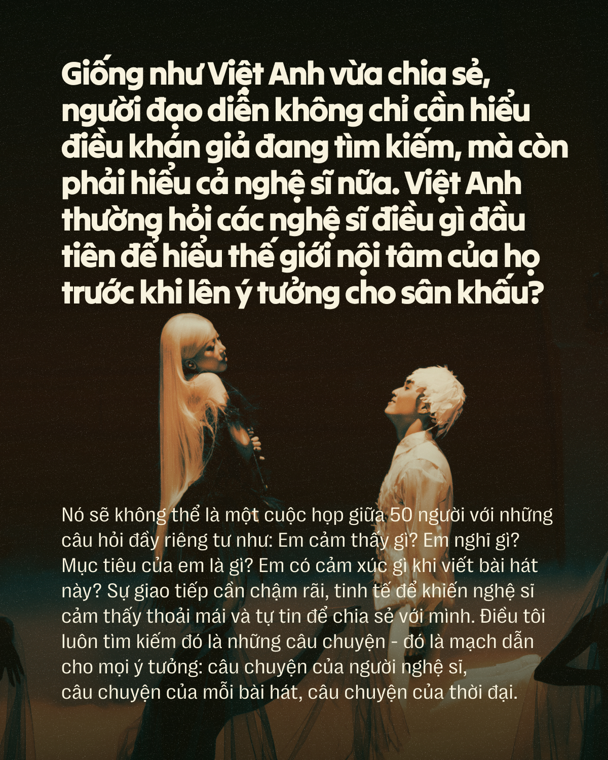 Dương Mai Việt Anh: Từ sinh vi&ecirc;n trường B&aacute;o đến "ph&ugrave; thủy" s&acirc;n khấu của Ph&ugrave;ng Kh&aacute;nh Linh v&agrave; d&agrave;n sao Gen Z- Ảnh 8.
