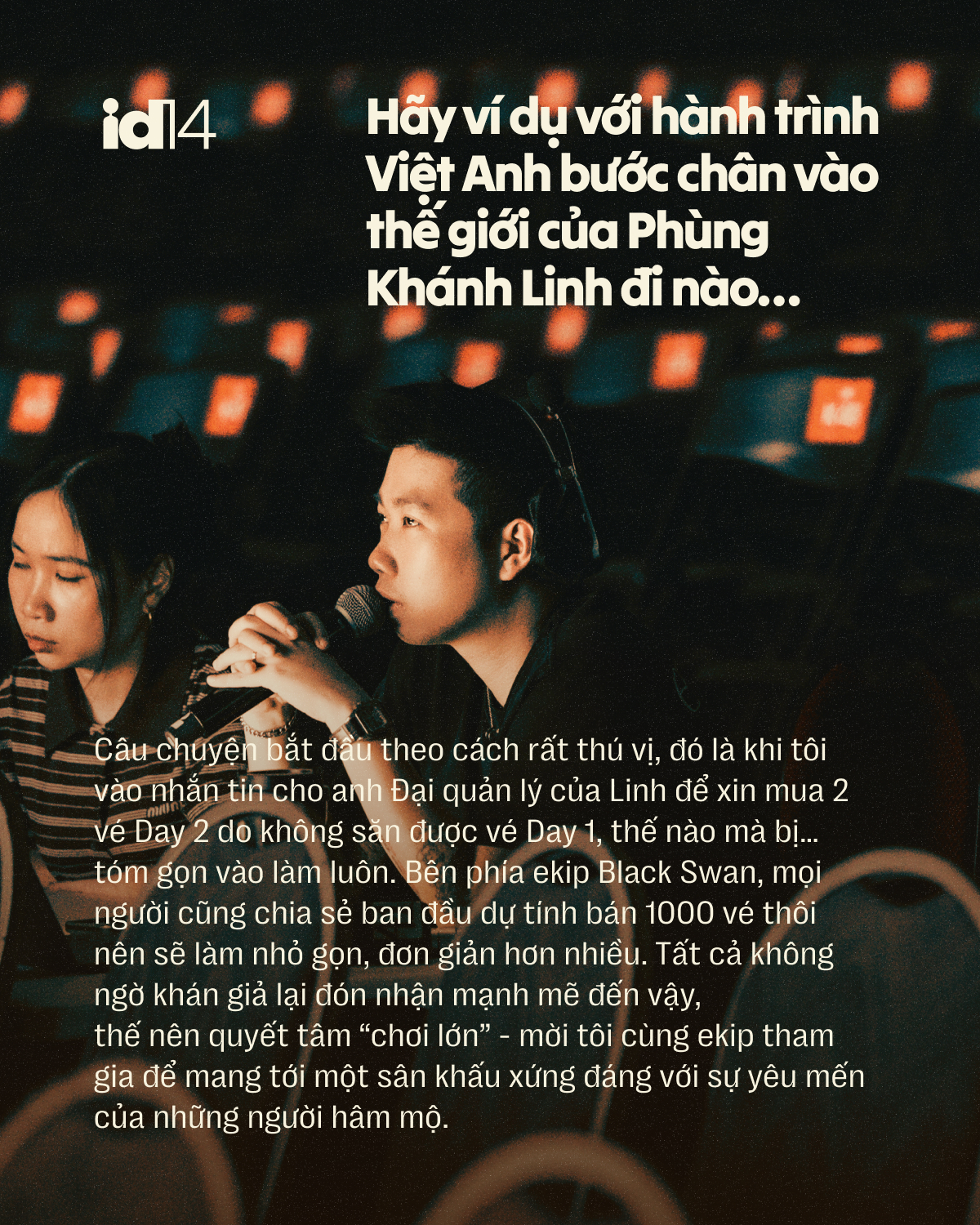 Dương Mai Việt Anh: Từ sinh vi&ecirc;n trường B&aacute;o đến "ph&ugrave; thủy" s&acirc;n khấu của Ph&ugrave;ng Kh&aacute;nh Linh v&agrave; d&agrave;n sao Gen Z- Ảnh 10.