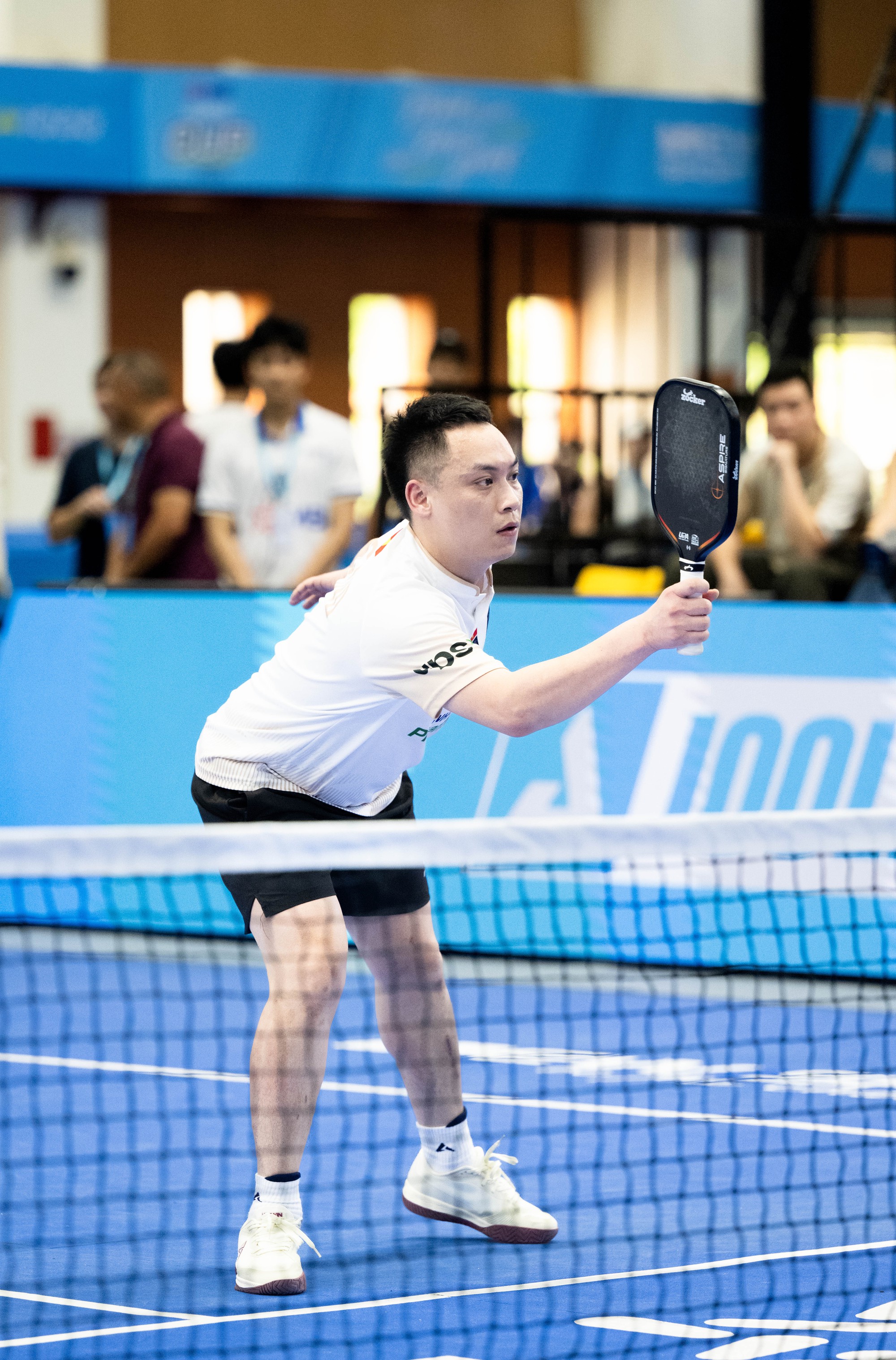 Ng&agrave;y đầu PPA Asia 1000 - MB Hanoi Cup: Kh&aacute;n đ&agrave;i vắng vẻ nhưng dưới s&acirc;n "ch&aacute;y" rực lửa với c&aacute;c tay vợt Việt- Ảnh 21.