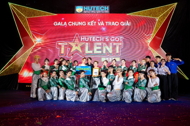 Mang &ldquo;hồn Việt&rdquo; tỏa s&aacute;ng tr&ecirc;n s&acirc;n khấu trẻ, THE SPIKE l&ecirc;n ng&ocirc;i Qu&aacute;n qu&acirc;n HUTECH&rsquo;s Got Talent 2026- Ảnh 1.