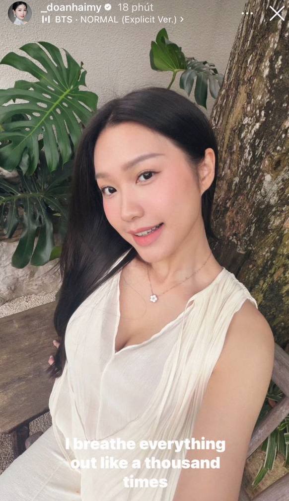 Do&atilde;n Hải My khoe visual xinh đẹp, kh&iacute; chất tiểu thư khi hẹn h&ograve; Văn Hậu sau chiến thắng của ĐT Việt Nam- Ảnh 2.