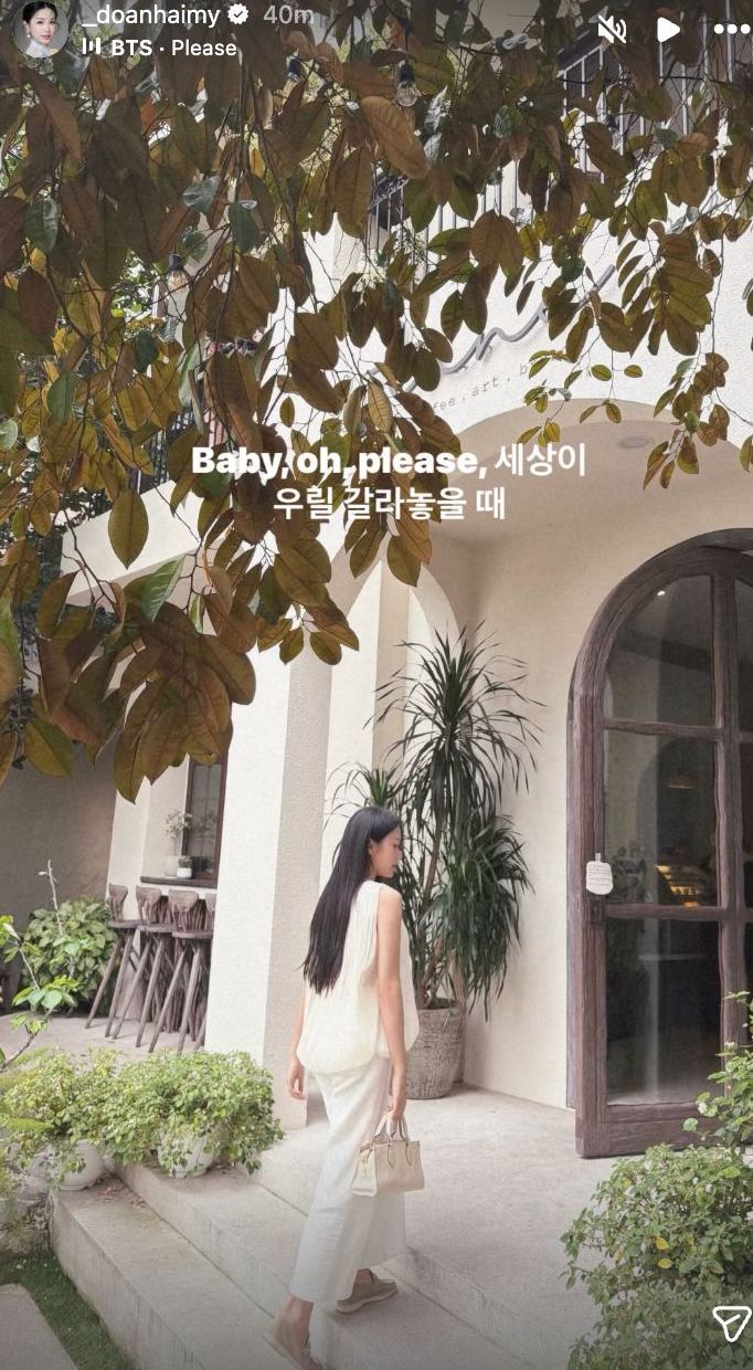 Do&atilde;n Hải My khoe visual xinh đẹp, kh&iacute; chất tiểu thư khi hẹn h&ograve; Văn Hậu sau chiến thắng của ĐT Việt Nam- Ảnh 5.