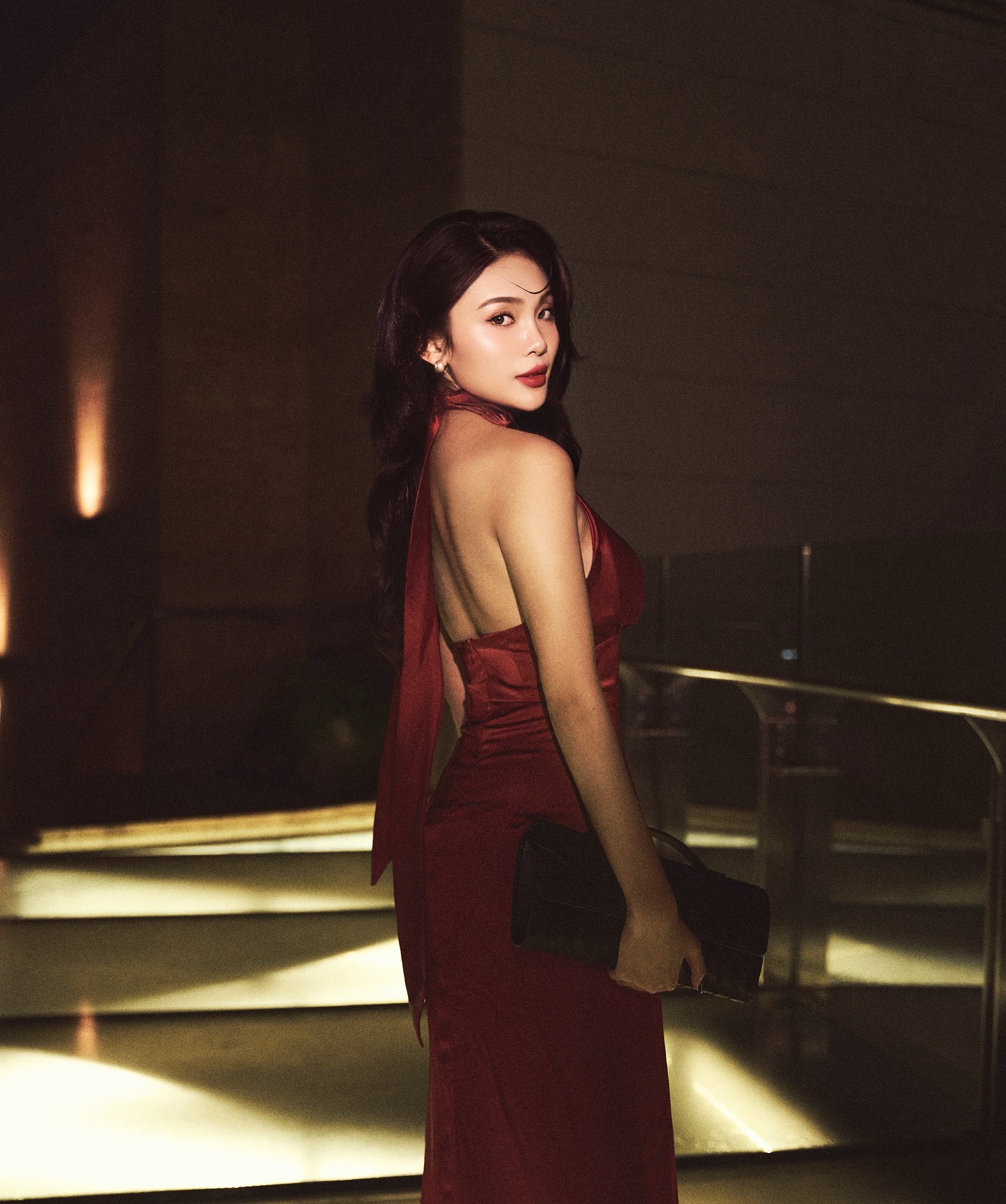 Bạn g&aacute;i Michael Trương g&acirc;y sốc với trang phục dự sự kiện như đang... nude!- Ảnh 13.