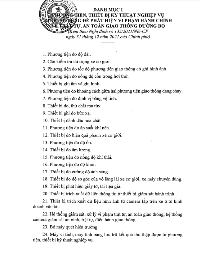 Từ h&ocirc;m nay, CSGT sẽ sử dụng 25 thiết bị n&agrave;y để ph&aacute;t hiện vi phạm giao th&ocirc;ng, tất cả t&agrave;i xế cần biết- Ảnh 2.
