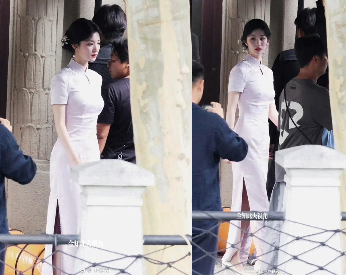 Chiếc v&aacute;y b&oacute; chịt, mỏng d&iacute;nh khiến Vương Sở Nhi&ecirc;n bị ch&ecirc; cười khắp MXH- Ảnh 6.