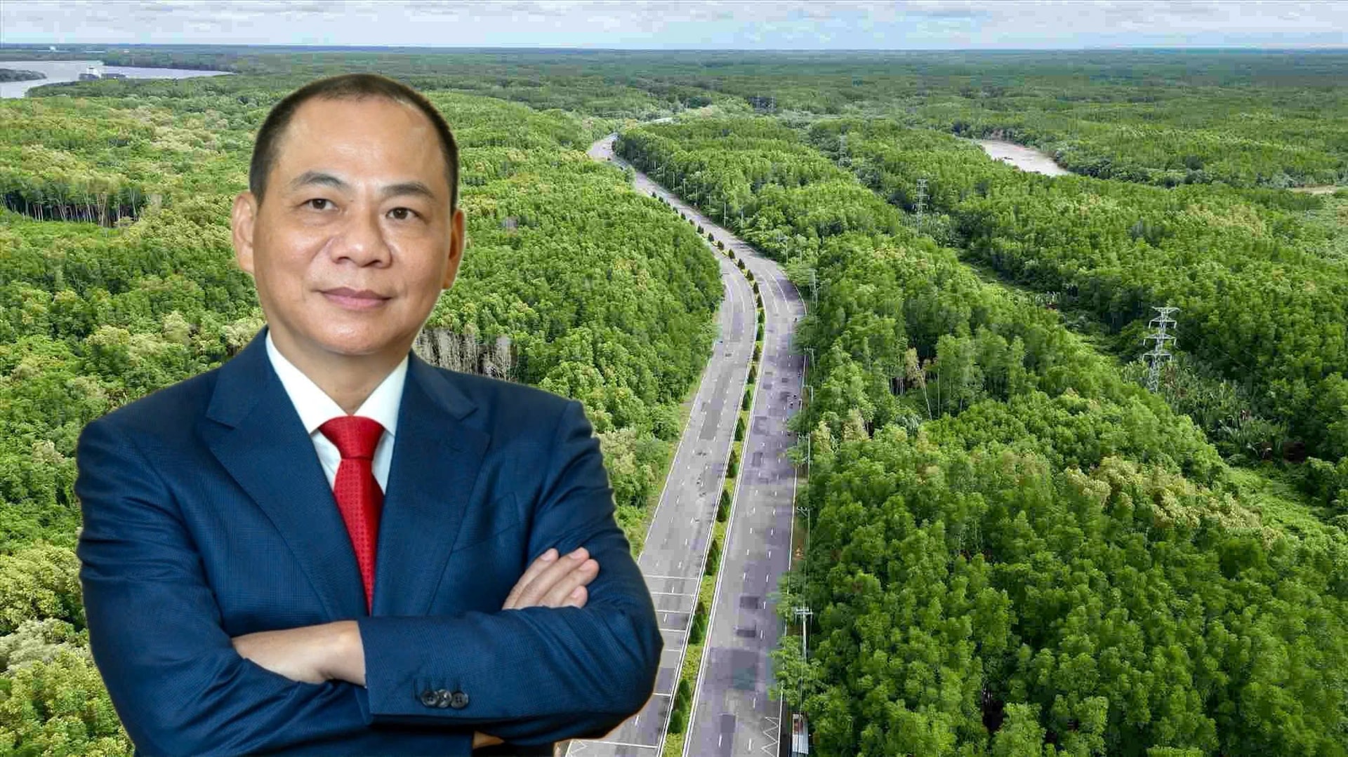 Vingroup của tỷ ph&uacute; Phạm Nhật Vượng muốn chi 19.000 tỷ mở rộng tuyến đường xuy&ecirc;n rừng ngập mặn đẹp nhất cả nước, nối thẳng đại đ&ocirc; thị 10 tỷ USD l&ecirc;n 10 l&agrave;n- Ảnh 1.