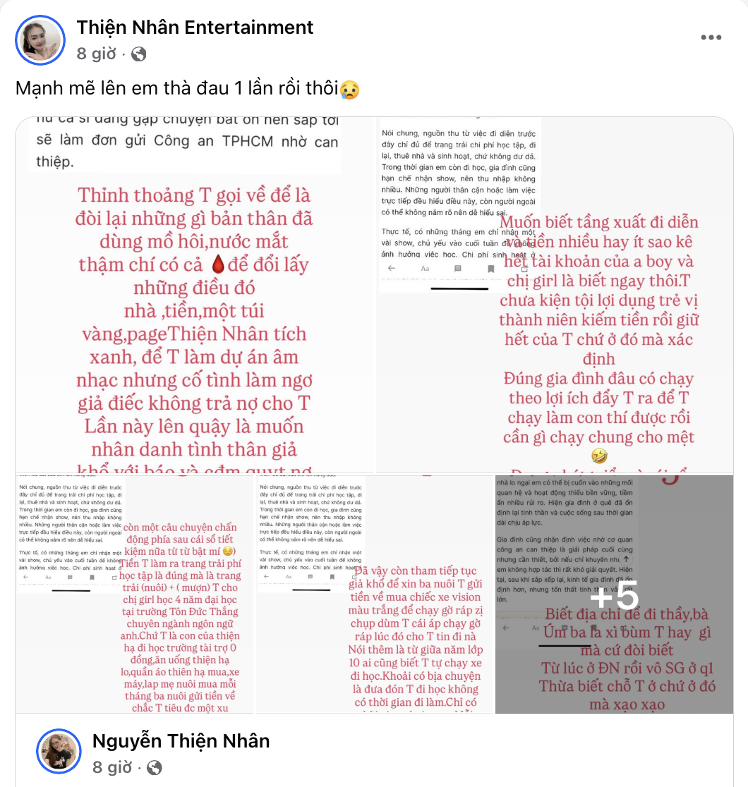 Gia đ&igrave;nh th&ocirc;ng b&aacute;o mất t&iacute;ch, Thiện Nh&acirc;n lộ diện tố ngược người th&acirc;n chiếm đoạt t&agrave;i sản- Ảnh 3.