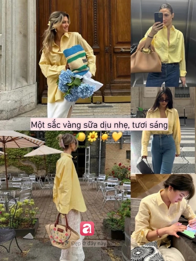 T&ocirc;i từng ch&ecirc; m&agrave;u v&agrave;ng &ldquo;qu&ecirc;&rdquo;, cho đến khi mặc chiếc &aacute;o n&agrave;y v&agrave; bị hỏi mua li&ecirc;n tục- Ảnh 1.