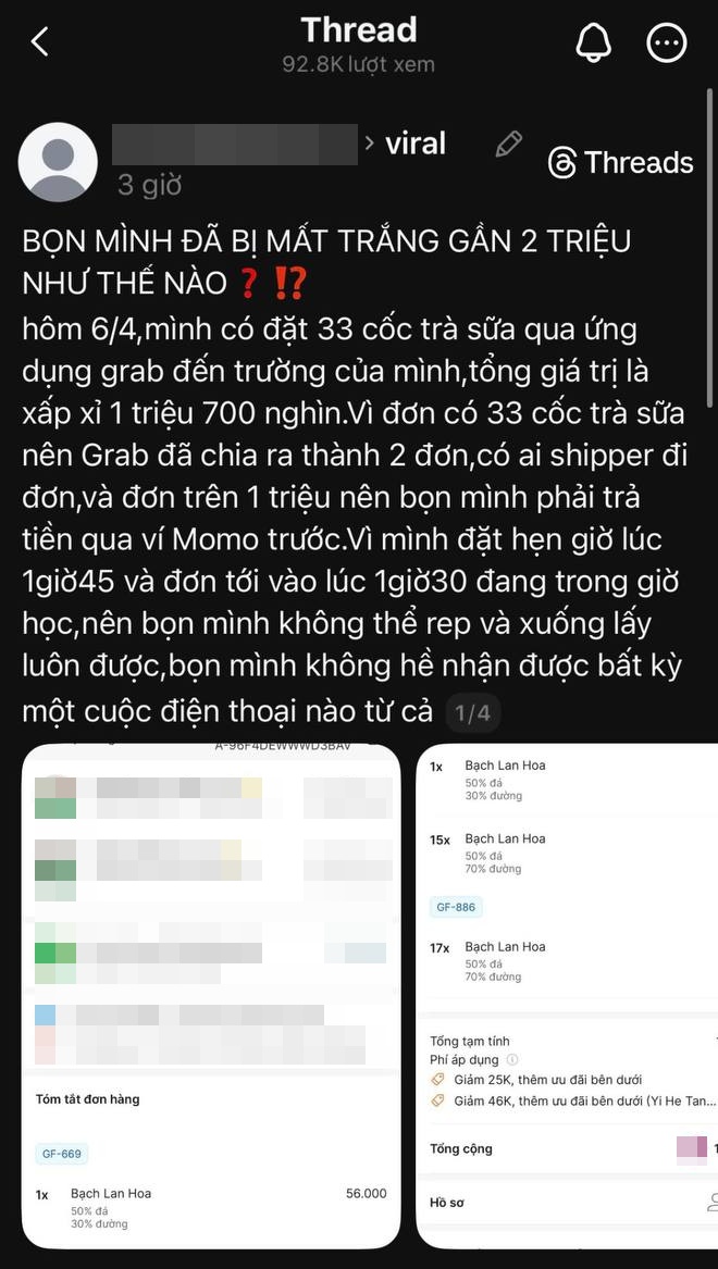 X&ocirc;n xao "b&agrave;i đăng xin lỗi" từ t&agrave;i khoản nhận l&agrave; học sinh tố "shipper tự &yacute; ti&ecirc;u hủy 33 ly tr&agrave; sữa gi&aacute; 1,7 triệu"- Ảnh 2.