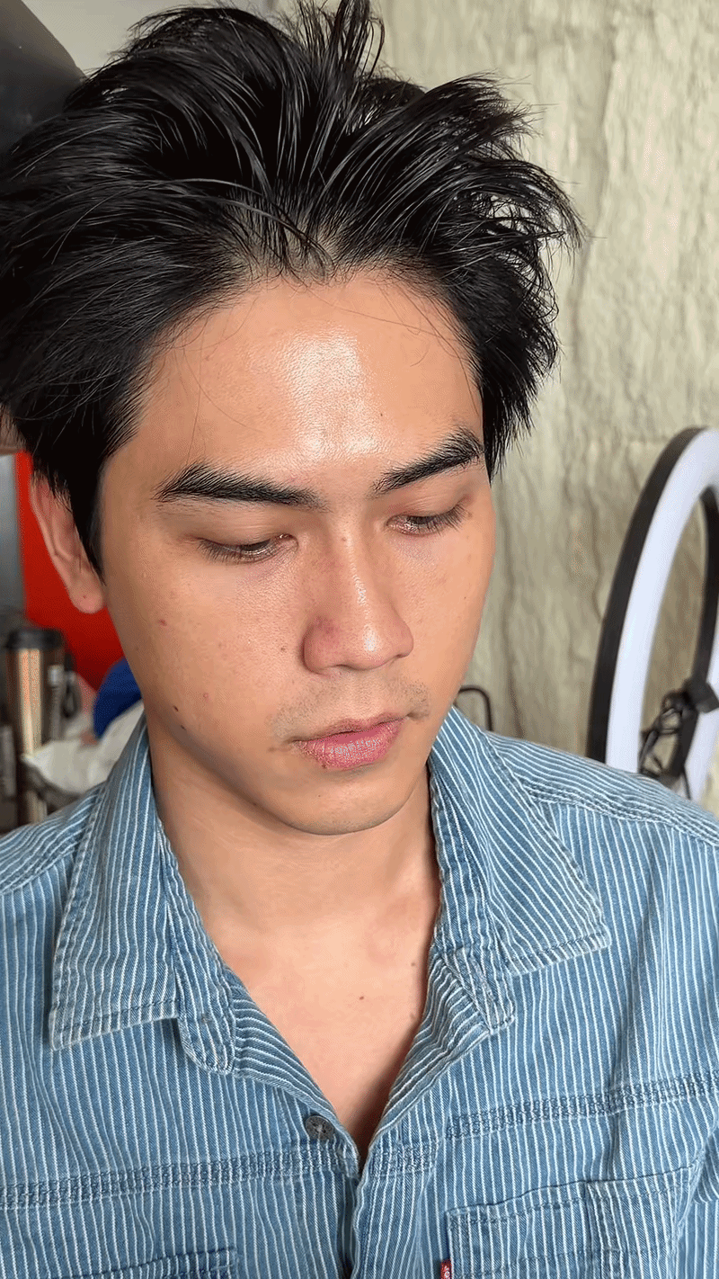 V&otilde; Điền Gia Huy lộ mặt mộc, nhan sắc &ldquo;kh&ocirc;ng kem nền&rdquo; g&acirc;y ch&uacute; &yacute;- Ảnh 1.