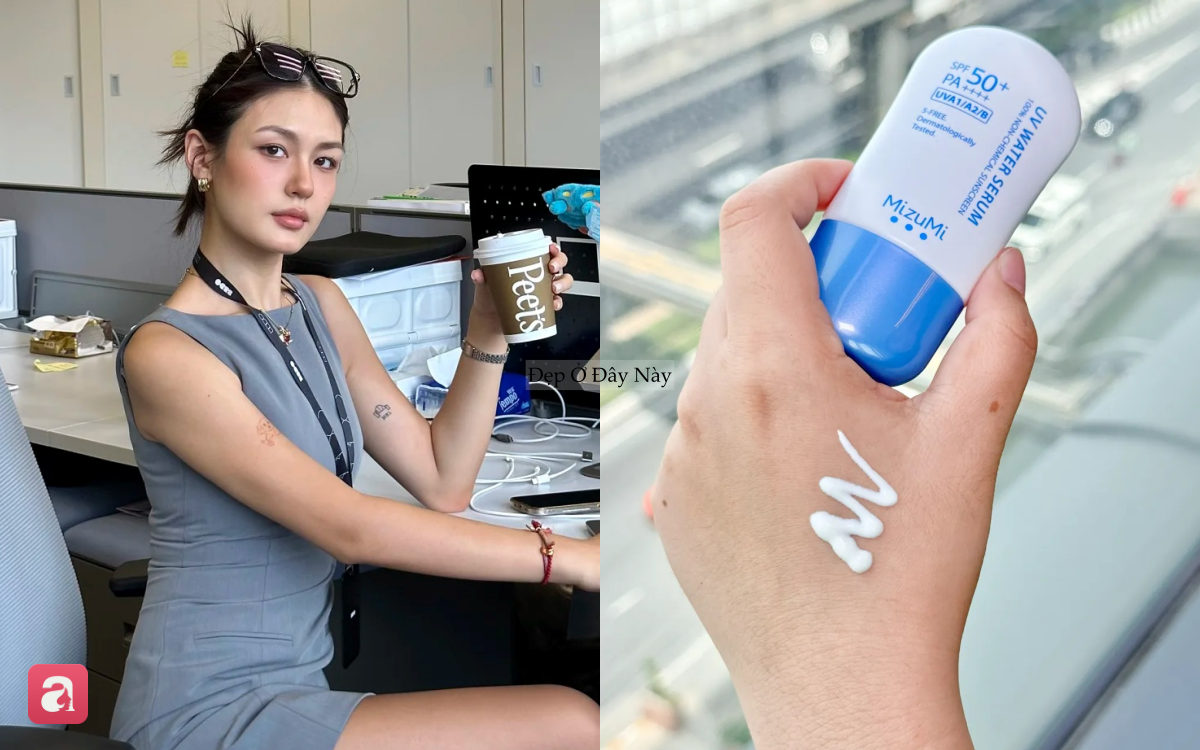 5 kem chống nắng chống &aacute;nh s&aacute;ng xanh ph&ugrave; hợp với n&agrave;ng c&ocirc;ng sở thường d&ugrave;ng m&aacute;y t&iacute;nh - Ảnh 1.