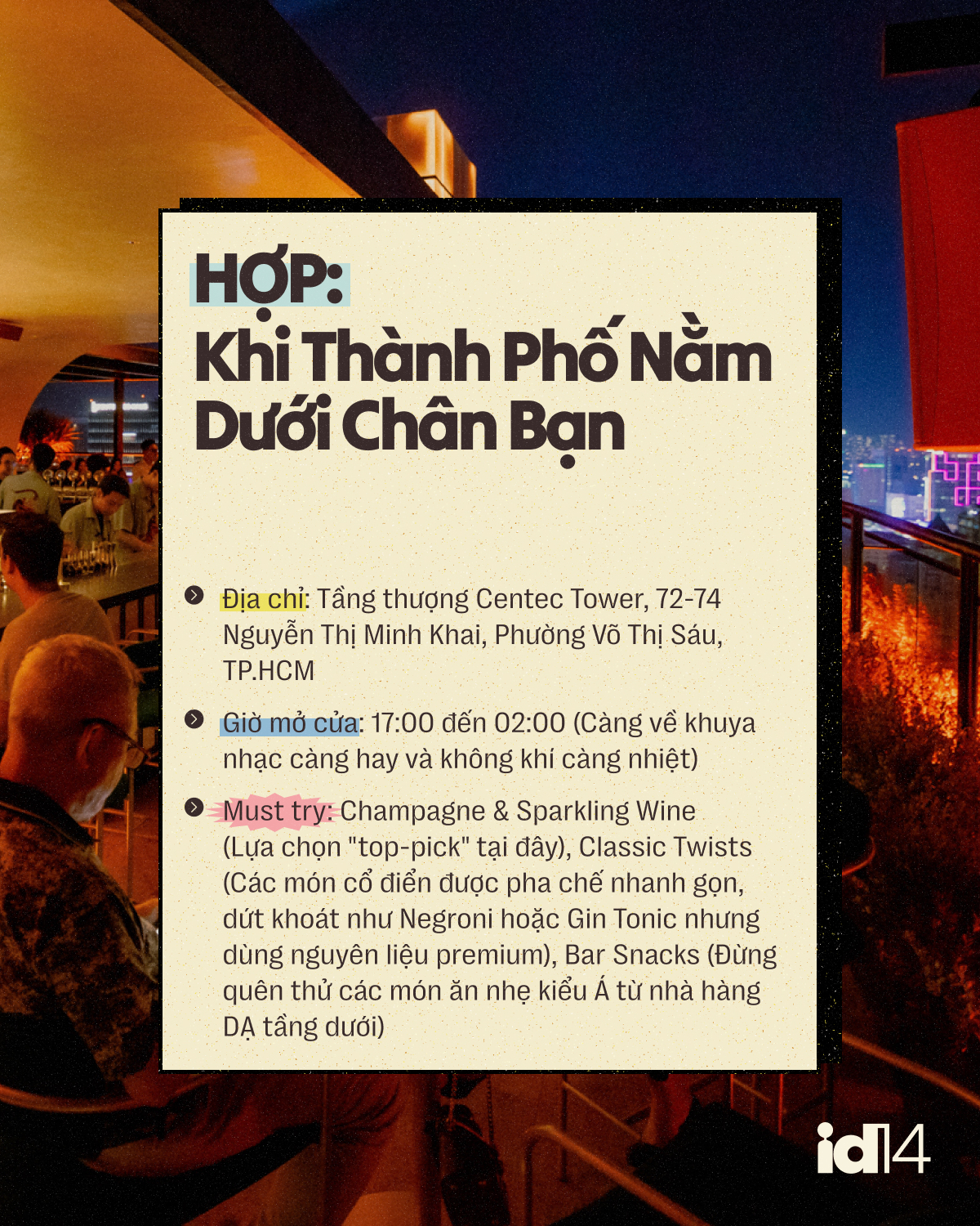 8 qu&aacute;n bar si&ecirc;u c&oacute; gu ở S&agrave;i G&ograve;n: Stress đến mấy cũng tan, ngồi xuống l&agrave; tr&uacute;t sạch mọi muộn phiền - Ảnh 5.