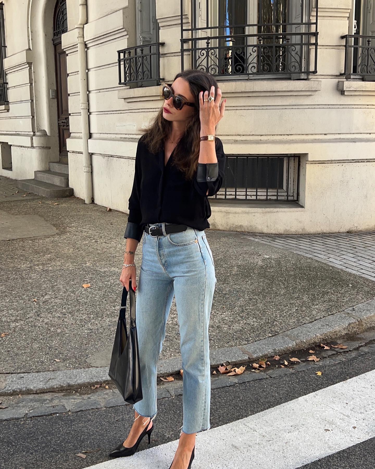 Mặc đồ c&ocirc;ng sở đẹp như phụ nữ Ph&aacute;p với 4 c&ocirc;ng thức- Ảnh 5.