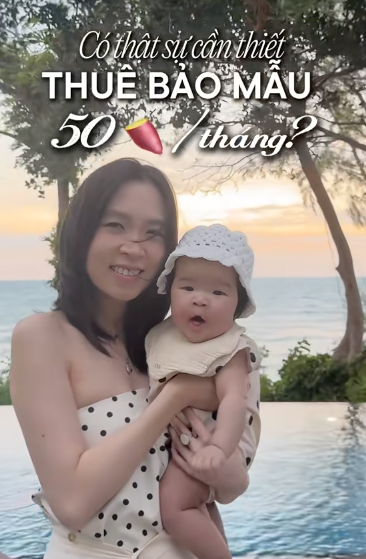 Từ ở cữ 60 triệu đến thu&ecirc; bảo mẫu 50 triệu/th&aacute;ng: &aacute;i nữ Xu&acirc;n Hinh g&acirc;y ch&uacute; &yacute; với c&aacute;ch nu&ocirc;i con "chịu chi"- Ảnh 1.