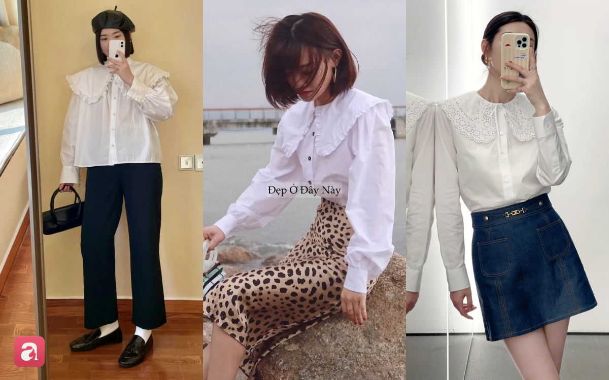 Kiểu sơ mi &ldquo;mix g&igrave; cũng đẹp&rdquo; c&ograve;n gi&uacute;p bạn tr&ocirc;ng trẻ hơn hẳn 5 tuổi- Ảnh 5.