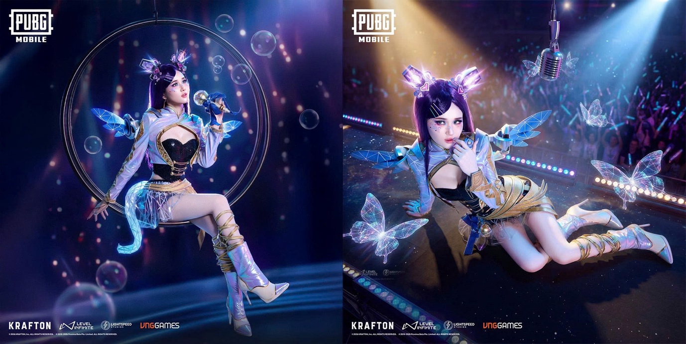 PUBG MOBILE hợp t&aacute;c streamer Ms Three ra mắt gi&aacute;p tối thượng &ldquo;Thần Tượng Ng&acirc;n H&agrave;&rdquo; - Ảnh 2.