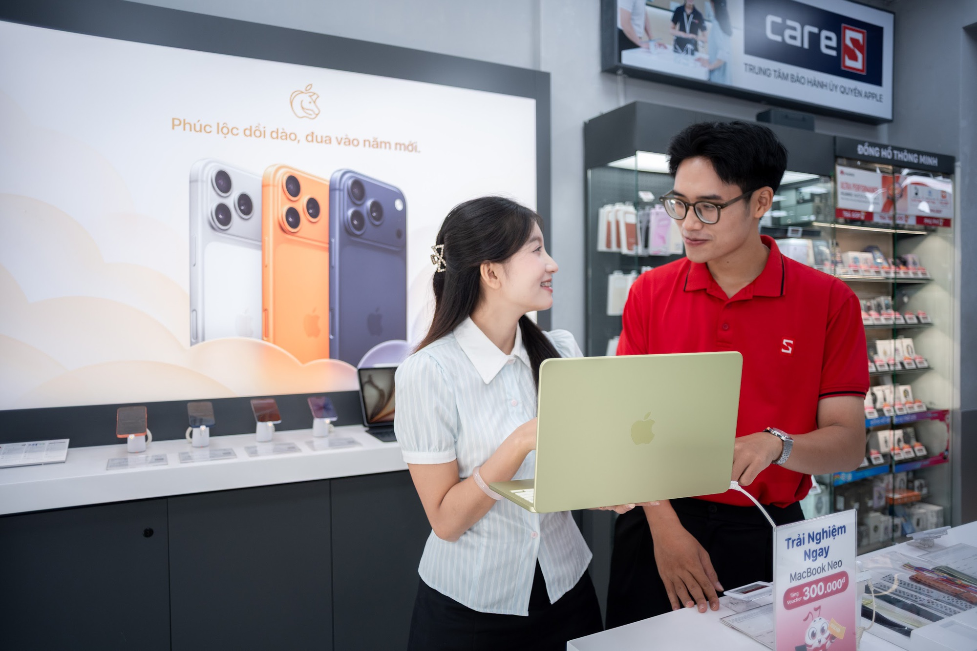 MacBook Neo lên kệ CellphoneS, giá từ 16 triệu dành cho học sinh - sinh viên - Ảnh 2. MacBook Neo lên kệ CellphoneS, giá từ 16 triệu dành cho học sinh - sinh viên - Ảnh 2.